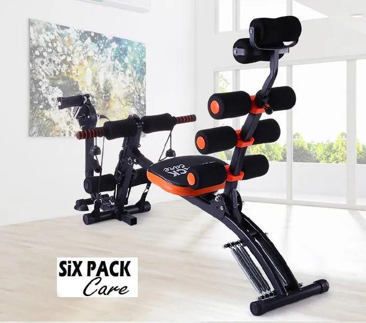 Six Pack Care ABS Fitness care Machine with pedals 22 in 1/ Seven Pack Unique Exercise Bench