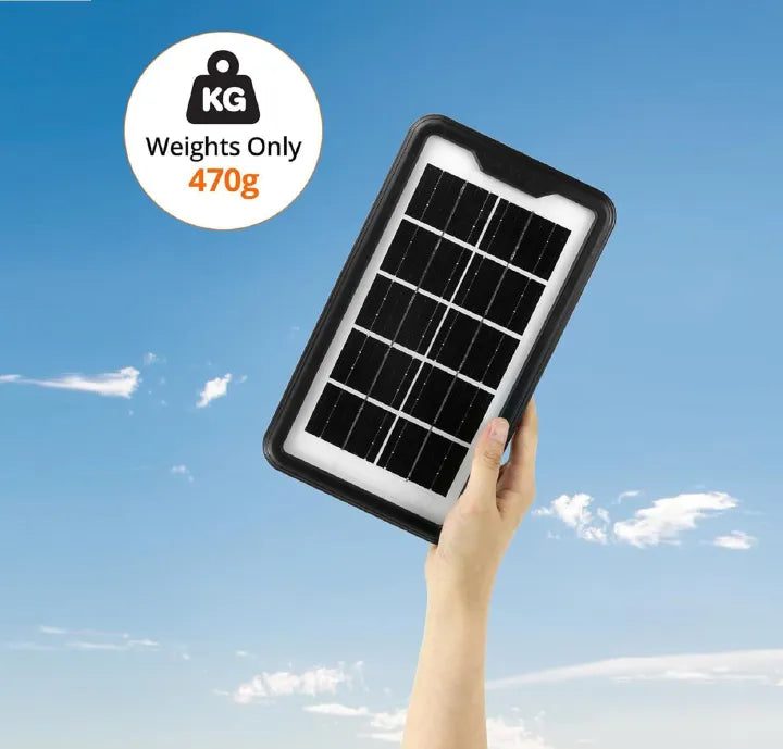 3W Portable Mini USB Solar Panel Charger with Monocrystalline IP65 Waterproof Multifunctional Solar Charger