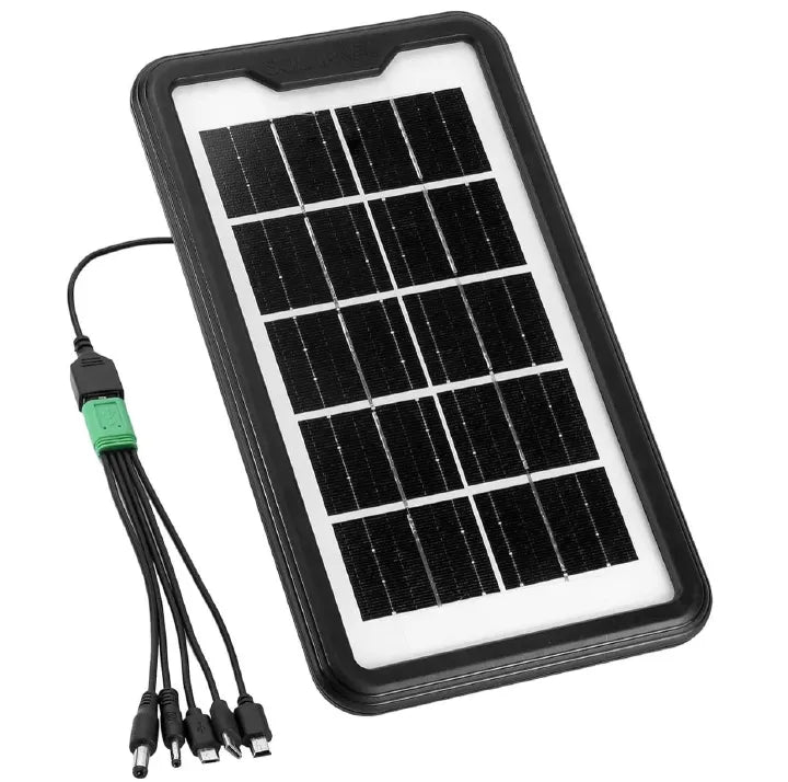 3W Portable Mini USB Solar Panel Charger with Monocrystalline IP65 Waterproof Multifunctional Solar Charger