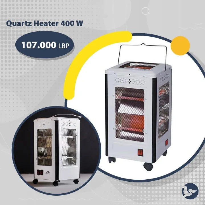 Premier 4 Sided Quartz Free Standing Room Heater