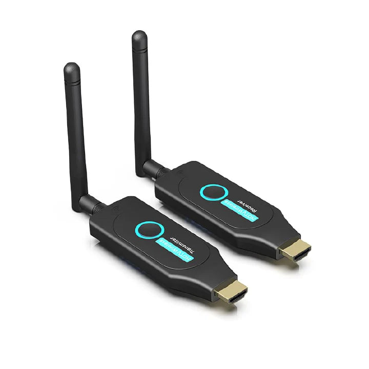 50 Meter Wireless Extender HDMI Transmitter and Receiver Kit – 1080P HD Streaming