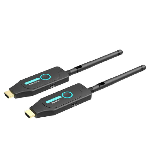 50 Meter Wireless Extender HDMI Transmitter and Receiver Kit – 1080P HD Streaming