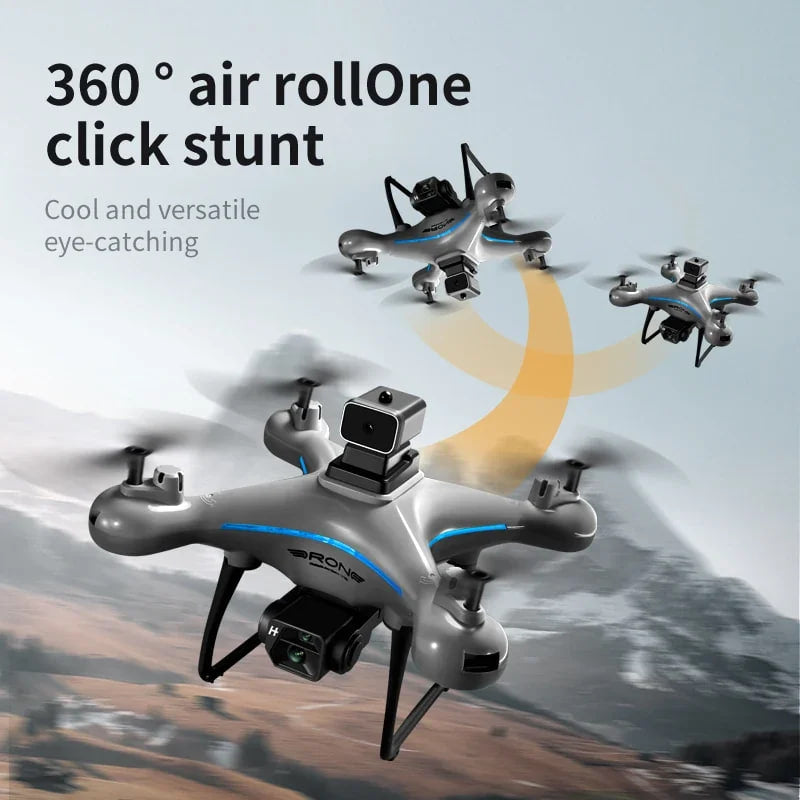 Mini RC Drone, Portable Quadcopter With 4K HD Dual Camera, 360 Degree Flips, Gesture Photography, Intelligent 4 Way Obstacle Avoidance