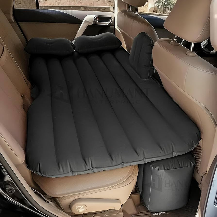Portable inflatable Car Back Seat Bed / Car Matress PLUS Air Pump
